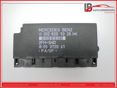 Mercedes Benz W202 W124 Original Komfortsteuergerät 2FH+SHD A 2028201026