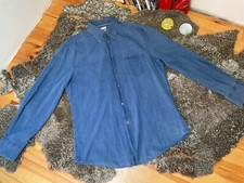 Brunello Cucinelli slim Fit Denim Button Up Shirt Indigo Washed Blue