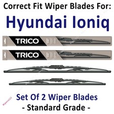 Wipers 2-Pack Standard - fit 2017+ Hyundai Ioniq - 30260/180
