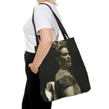 Frida Kahlo Tote Bag AOP Mexican Artist Frida Bag for Teachers and Students