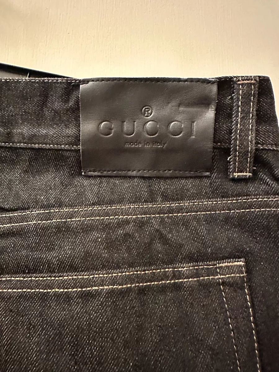 Vintage Men's Gucci Jeans Authentic Genuine 1 Owner Worn Once Size