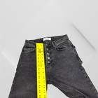 Reformation Jeans Hi-Rise Straight Leg Yuma Black Wash Women's Size 25 x 30 — photo 8