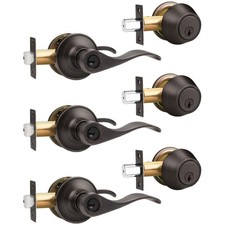 Keyed Alike Door Handles and Single Cylinder Deadbolt