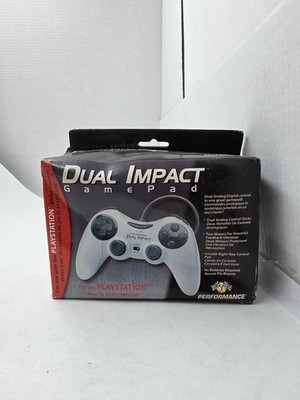 NEW IN CREASED BOX  INTERACT DUAL IMPACT  CONTROLLER FOR PLAYSTATION 1 PSONE PS1