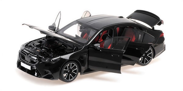 Minichamps Bmw M5 Black Metallic 2024 1/18 Sammlermodell - 110023801-image