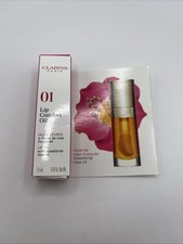 NEW Clarins Lip Comfort Oil 01 Honey 1.4mL/0.04oz MINI TRAVEL SIZE