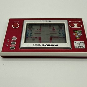 Nintendo Mario&rsquo;s Cement Factory Game & Watch - Working