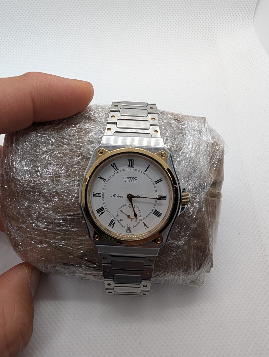 Vintage Seiko Quartz Silver Wave 2628-0060 | eBay