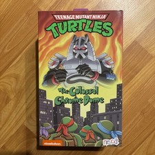 NECA Teenage Mutant Ninja Turtles  The Colossal Chrome Dome Action Figure New