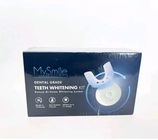 MySmile Teeth Whitening Gel Kit Teeth Whitener with LED Light Tray Non-Sensitive