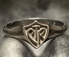 Vintage Sterling Silver Choose The Right LDS Ring Size 9.5