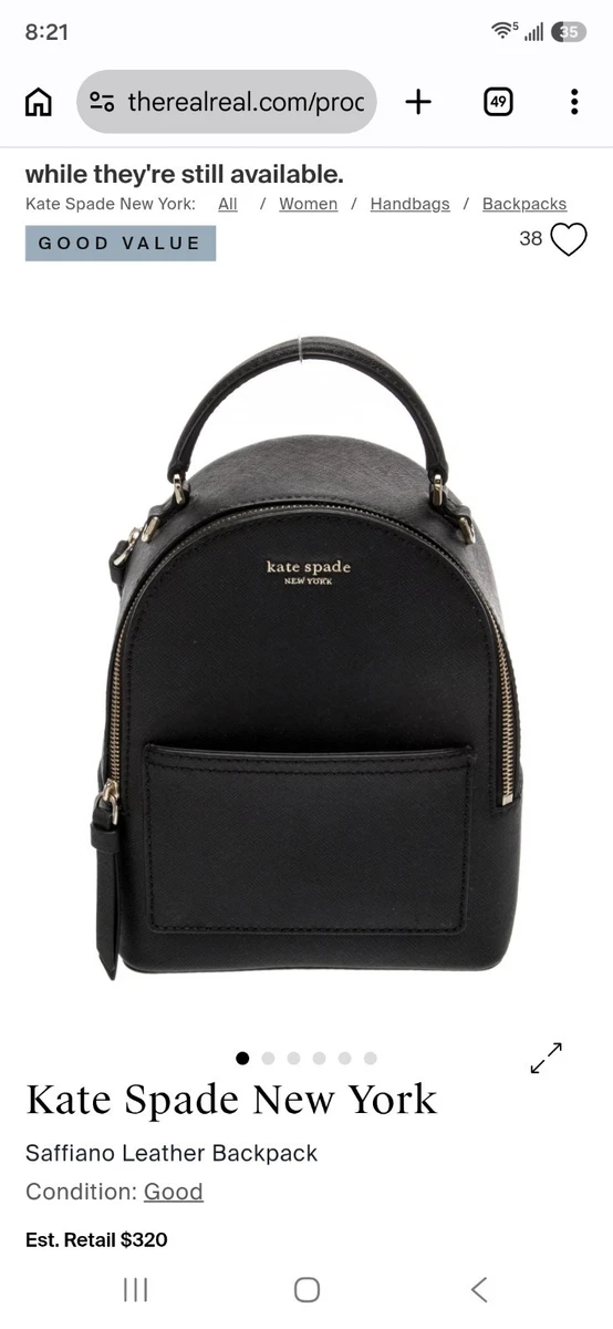 kate spade new york Backpack Black Bags & Handbags for Women for