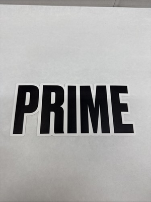#ad Prime Hydration promotional Sticker Advertisement Super rare Logan Paul KSI $8.99