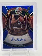 DILLON GABRIEL 2025 SELECT ROOKIE SIGNATURES BLUE BROWNS RC AUTO /149 RARE