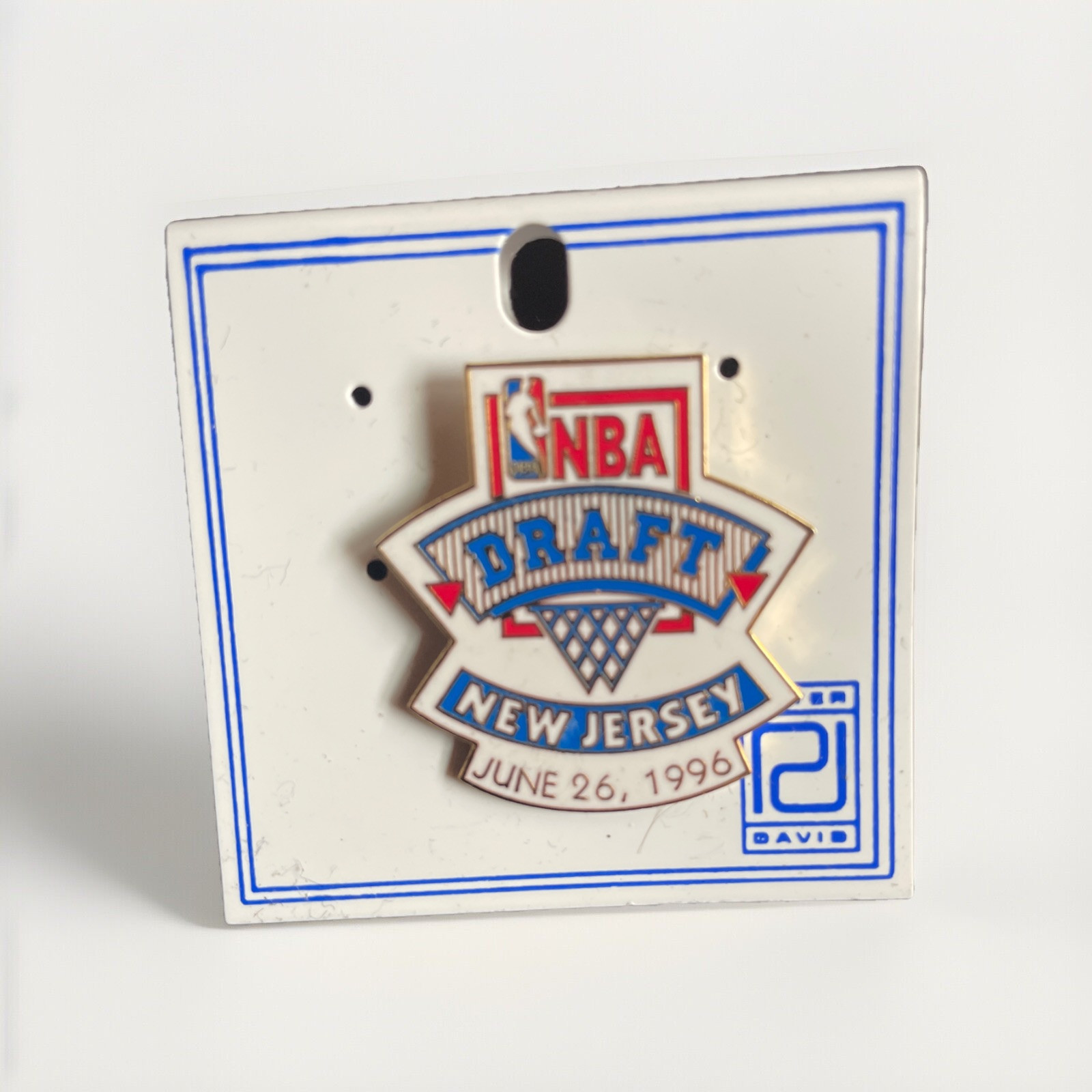 1996 NBA Draft Lapel Pin New Jersey Kobe Bryant , Allen Iverson | eBay