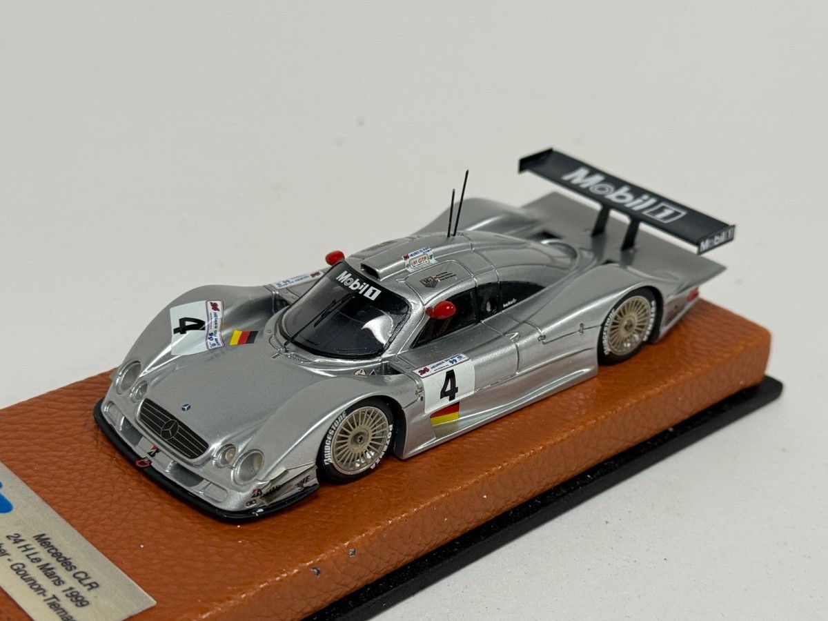 1/43 BBR Mercedes Benz CLR from 1999 24 Hours of Le Mans Leather