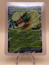 Pokémon Whimsicott EX 005/086 Sv: White Flare Holo Double Rare 230 HP