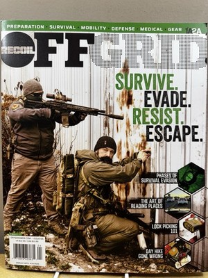 Recoil Offgrid (2025) Magazine Book Issue #66 - (Survive, Evade, Resist, Escape)