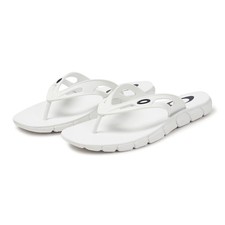 Brand New Oakley Operative 2.0 Flip-Flop Sandals Men 12 White Discontinued Model
