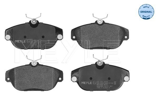 Meyle Bremsbelagsatz Scheibenbremse 025 201 6418 FüR Volvo 960 940 944 945 964 2-image