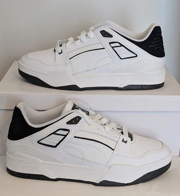 Puma Slipstream Men's Shoes - White Black - 388549-01 Size 10.5    NEW
