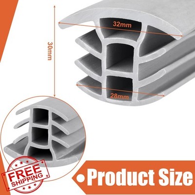 Kingdder 1''x10ft EPDM Rubber Expansion Joint Filler