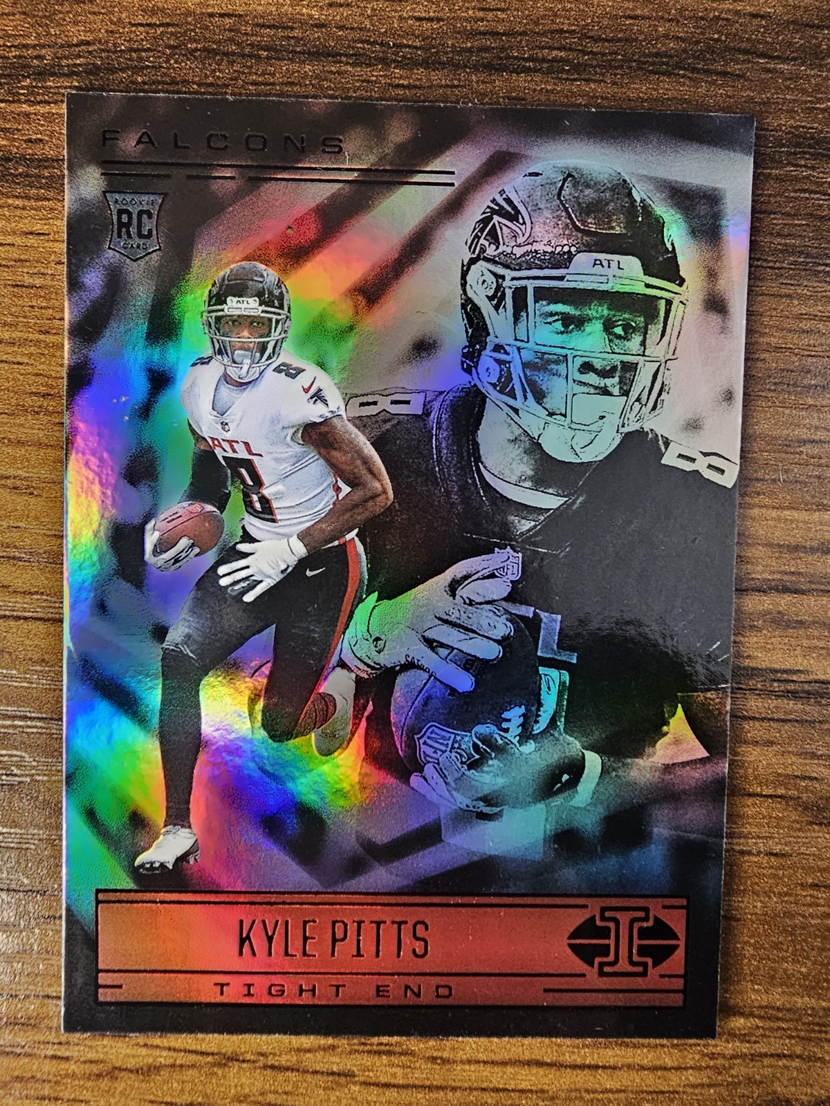 2021 Panini Illusions - #72 Kyle Pitts (RC) Atlanta Falcons (Marks)