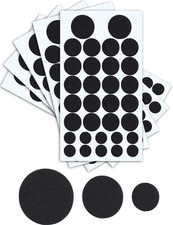 160 Pieces self Adhesive Felt Circles Dots Pads Dalmation Felt Spots Sticker for