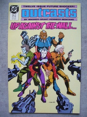 Outcasts 3 (DC Comics 1987) John Wagner Alan Grant Cam Kennedy