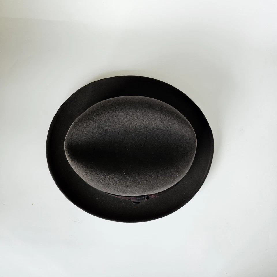 Vintage 1960s Stetson Grey Fedora - Image 2 of 4