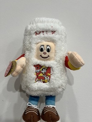 Anico Stew Leonard's FARMFRESH 5 Milk Man FF5 Singing Plush Toy Grocery Store Ad