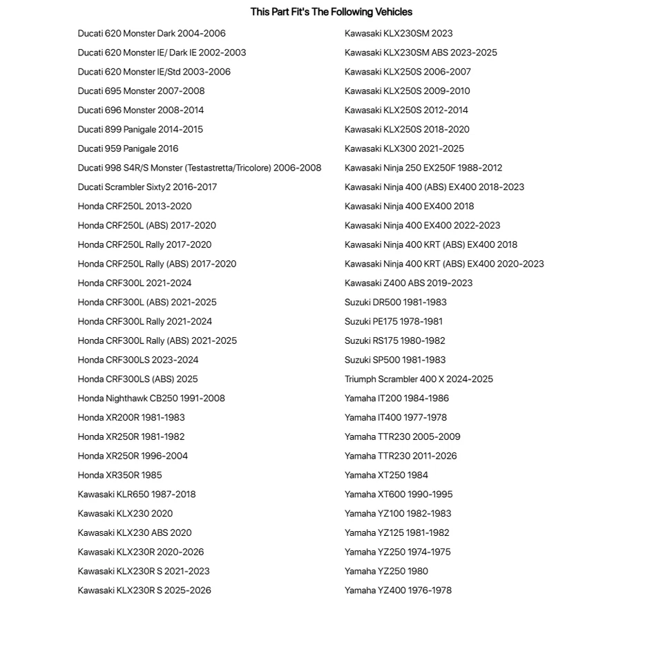 Primary Drive 520 ORM O-Ring Chain 520x106 For SUZUKI SP500 1981-1983 - Image 4 of 4