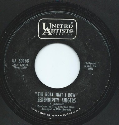 Serendipity Singers - Boat That I Row / Signs Of Love - Used Vinyl Re - G8100z