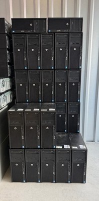 30x HP Z420 Workstation Xeon E5-1620 v2 RAM Wasserkühlung   Konvolut