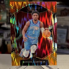 Kenyon Martin 2020-21 Select Orange Red White Flash Prizm Rookie RC SSP ⭐️ MINT