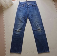 Levi's 501 110th Vintage 80s Valencia Big E Selvedge W31 L32 USA Indigo