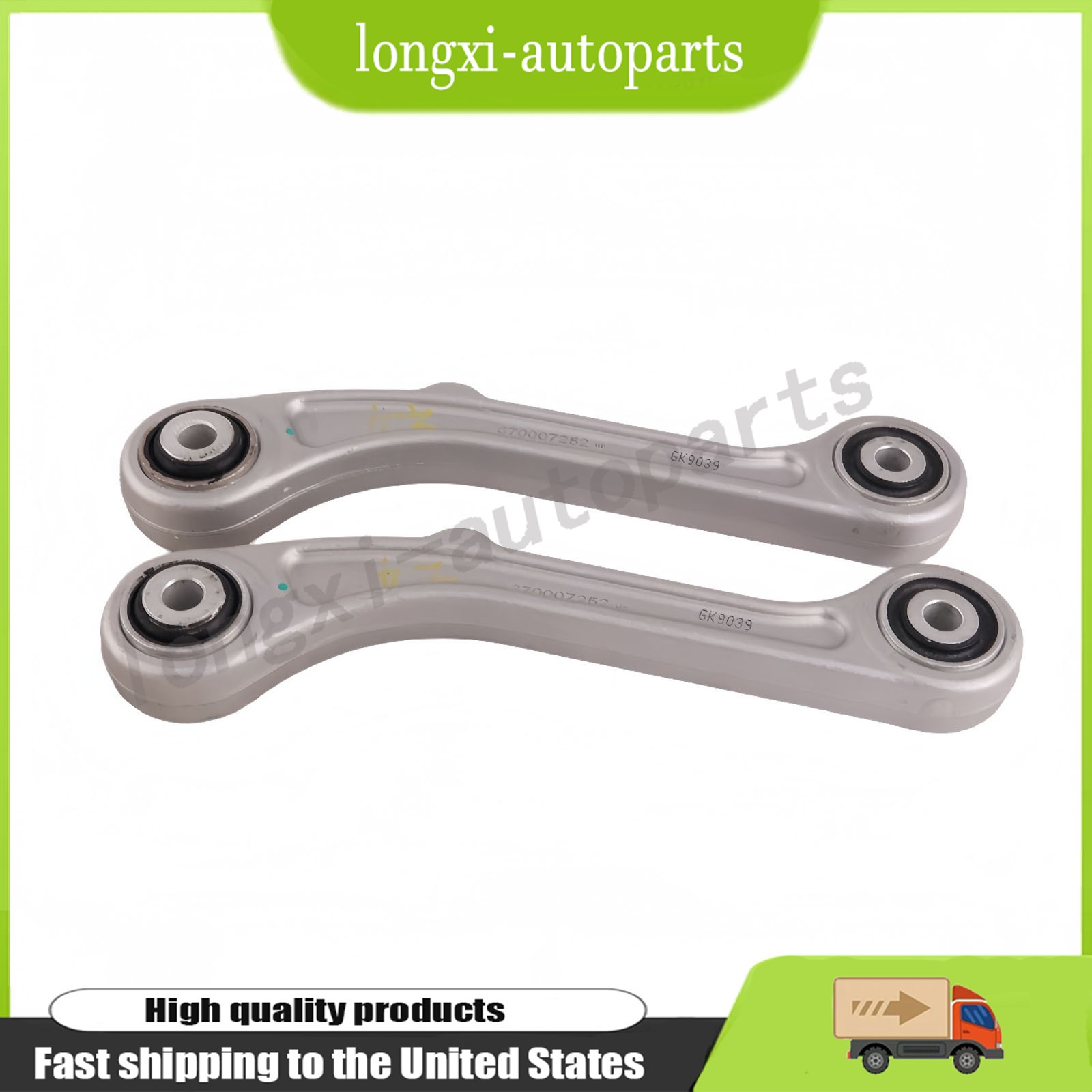2X Rear Upper/Lower Control Arms for Maserati Ghibli Quattroporte 14+ 670007252