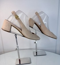 Cole Haan Tan suede Slingbacks