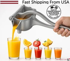 Heavy Duty Metal Manual Juicer Fruit Juice Squeezer For Pressing Lemons Oranges