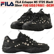 FILA Echappe MS STDS Black Silver FU0105519001-0039 Unisex Size