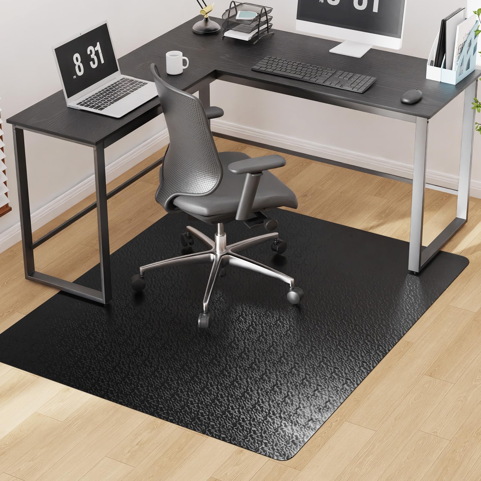 Mat For Hardwood Floor, Computer Desk Gamin