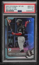 2022 Bowman 1st Edition Sky Blue Foil Elijah Tatis #BPPF-23 PSA 10 GEM MT a8m