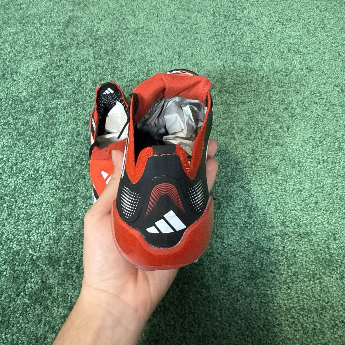 ADIDAS PREDATOR ELITE BWR FG – CORE BLACK / CLOUD WHITE / VIVID