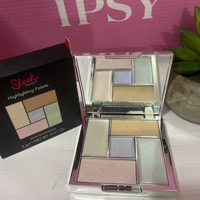 Sleek MakeUP DISTORTED DREAMS Highlighting Palette 5 Colors RARE 2017/2018 NIB