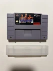 SNES WCW SUPERBRAWL WRESTLING SUPER NINTENDO AUTHENTIC TESTED AND WORKING