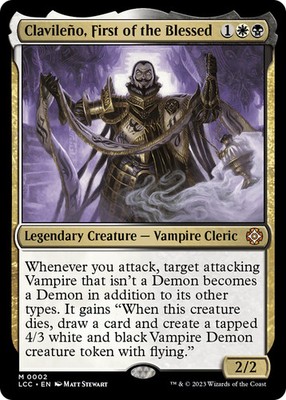 MTG Clavileno, First of the Blessed [The Lost Caverns of Ixalan Commander] Foil