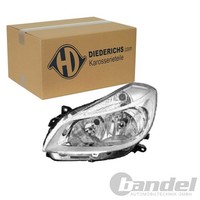 Diederichs Halogen Scheinwerfer Links Passend FüR Renault Clio | 4414181