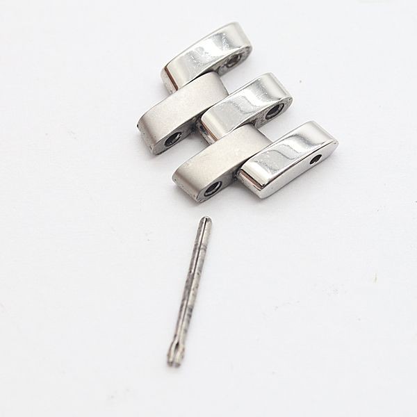 Givenchy Genuine 1 Link Boys Men’s Watch Band Bracelet Parts Silver Color 15mm