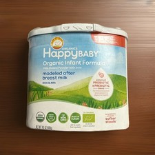 Happy Baby Organic Infant Formula Powder Stage 1 0-12 Months 14.1oz 03/10/2027