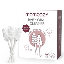 Momcozy Baby Tongue Cleaner Gauze, 40 Count Pack of 1 , 40